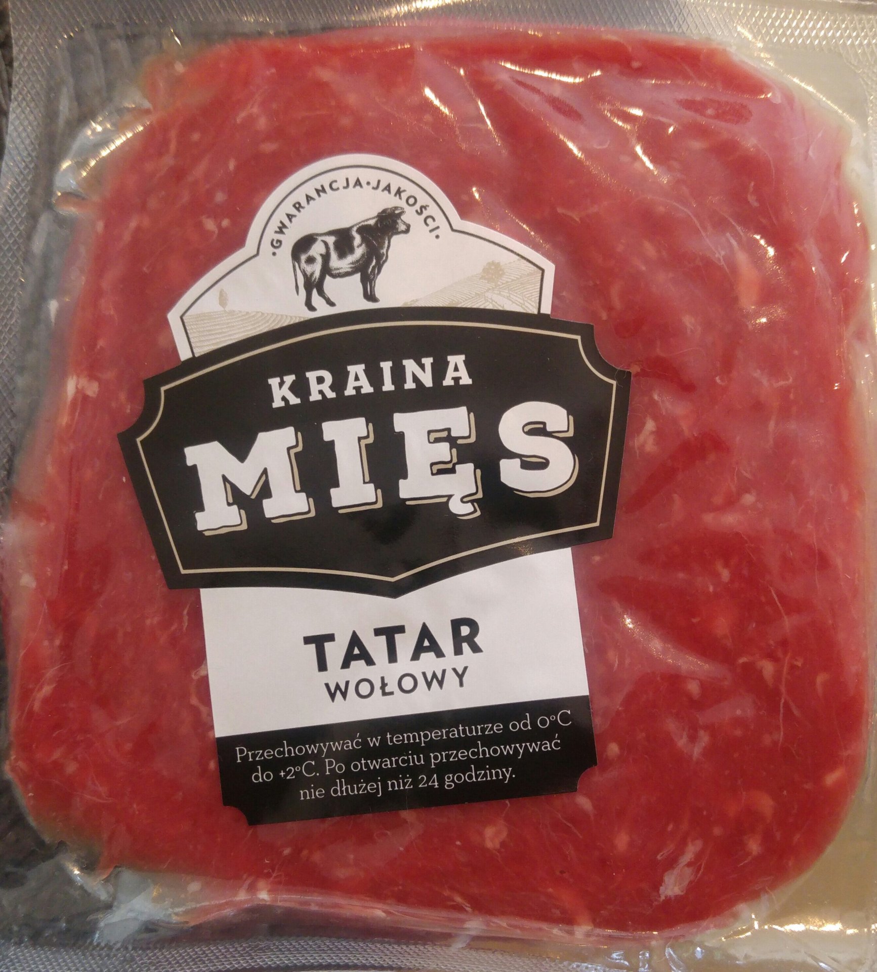Tatar wołowy 200g vac Kraina Mięs
