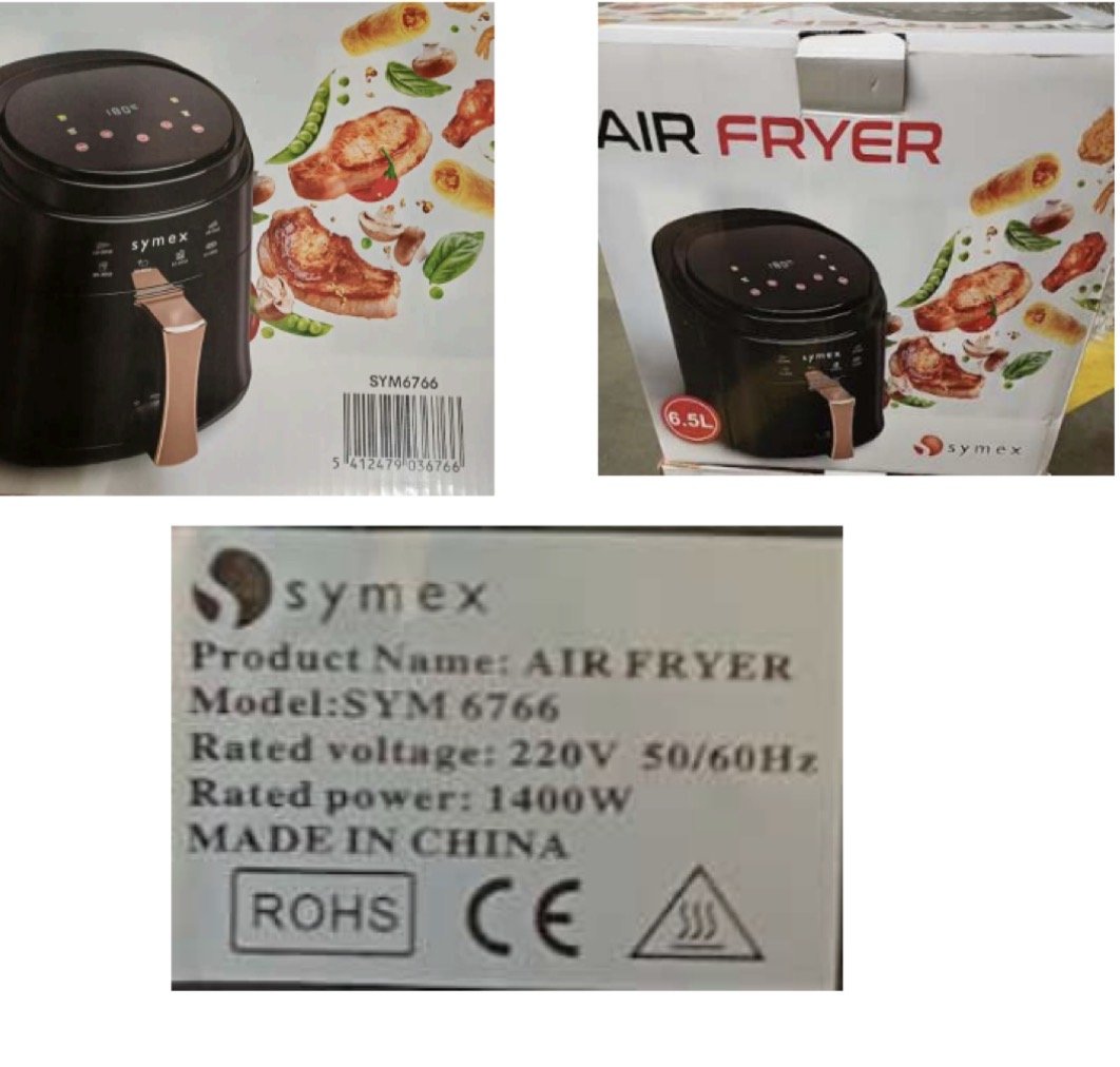 AIR FRYER 6.5L SYMEX