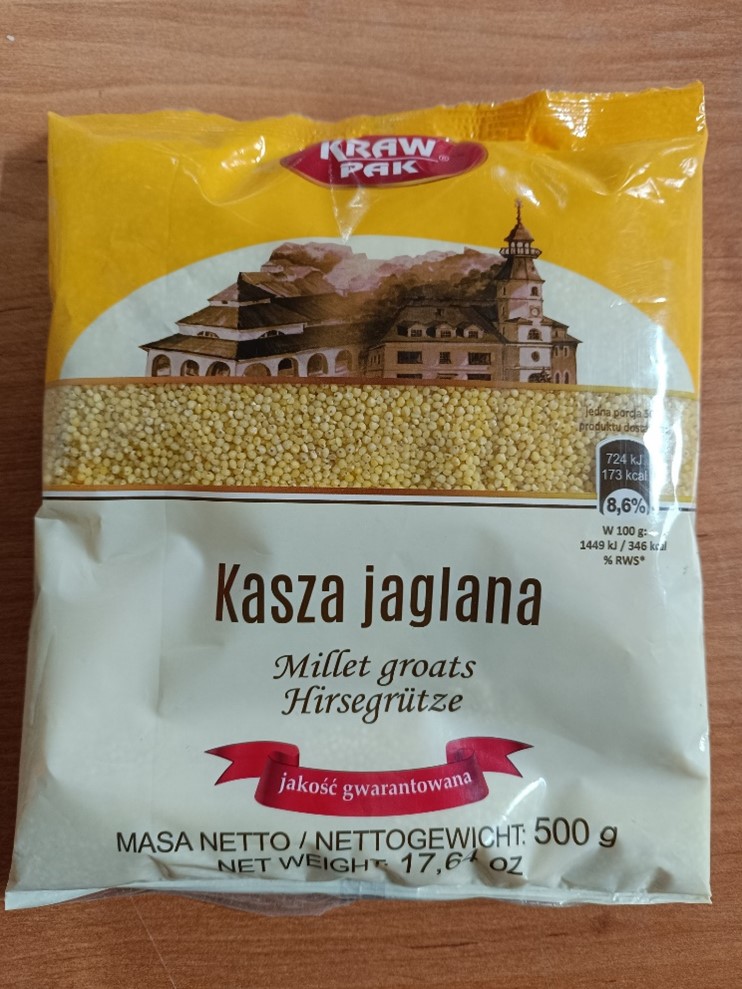 KRAW PAK Kasza jaglana, 500g – Pestycydy