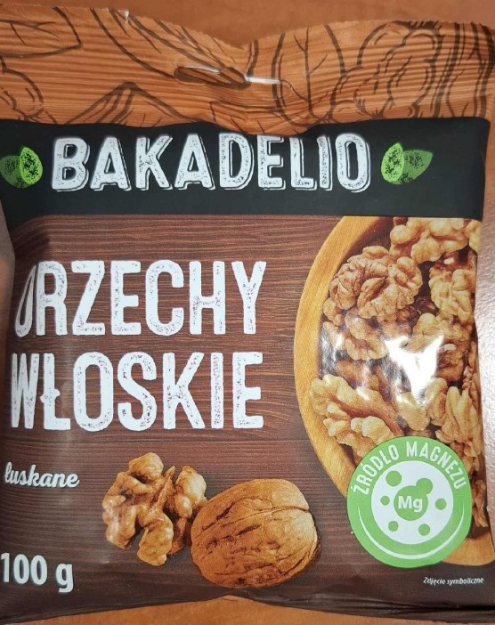 Orzechy włoskie łuskane BAKADELIO, 100 g
