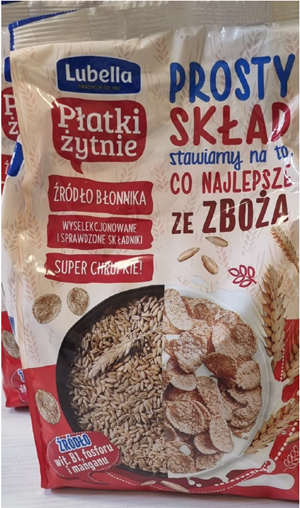Płatki żytnie, Lubella, 500 g – wycofany produkt