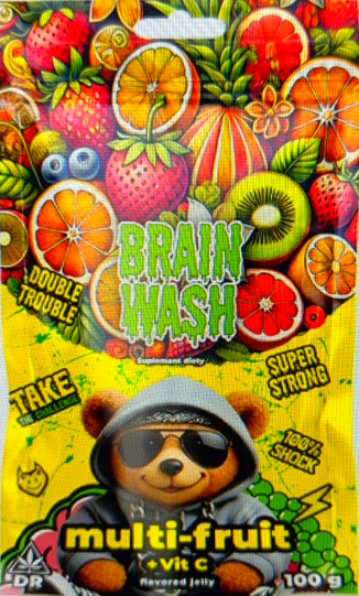 BRAIN WASH dietary supplement (hemp gummies)