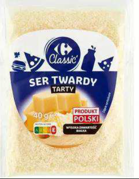 Grated hard cheese 40 g