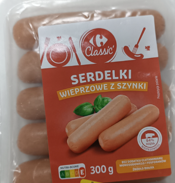 Alert: Carrefour Classic pork sausages