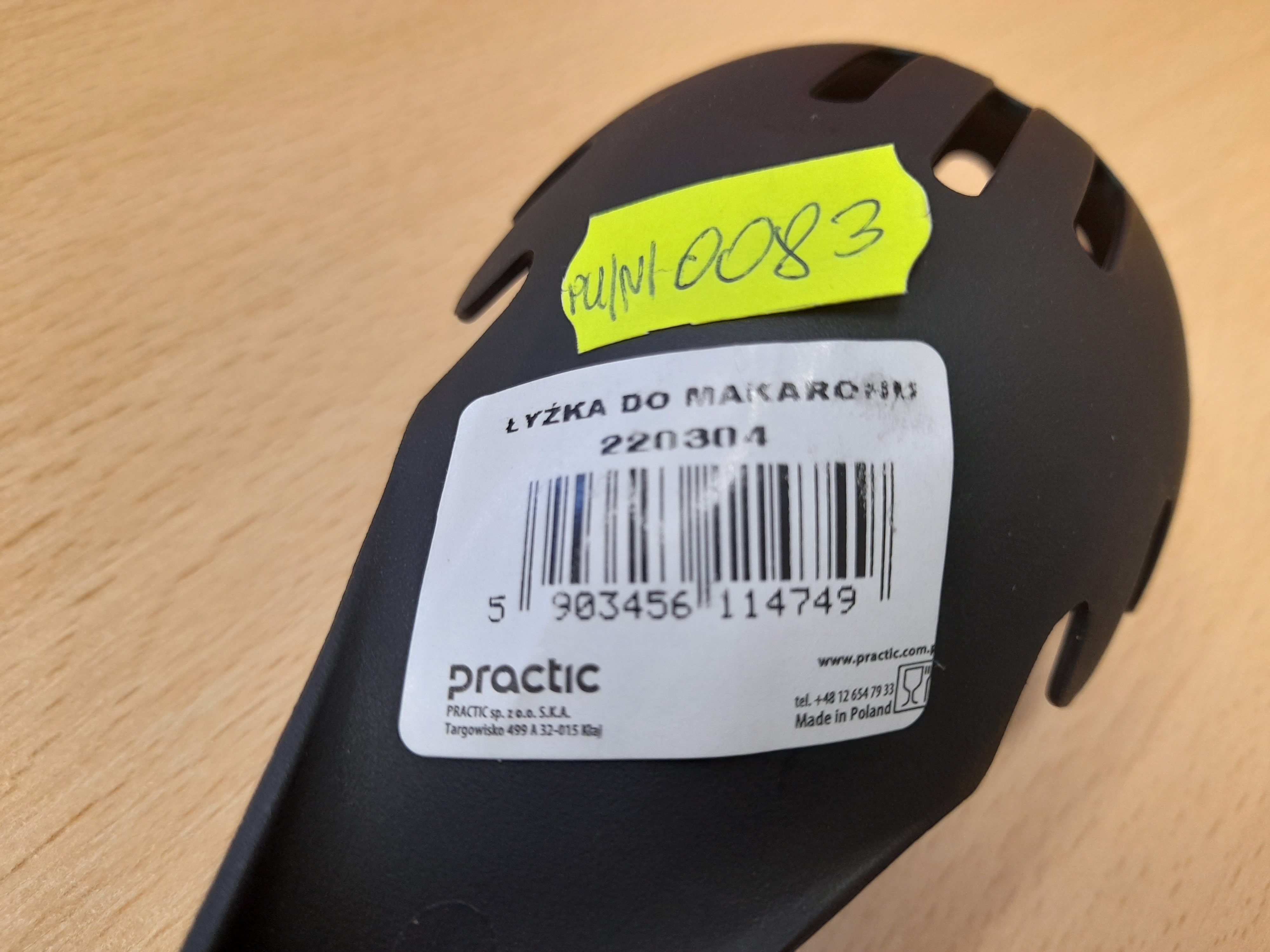 Łyżka do makaronu – wycofany produkt