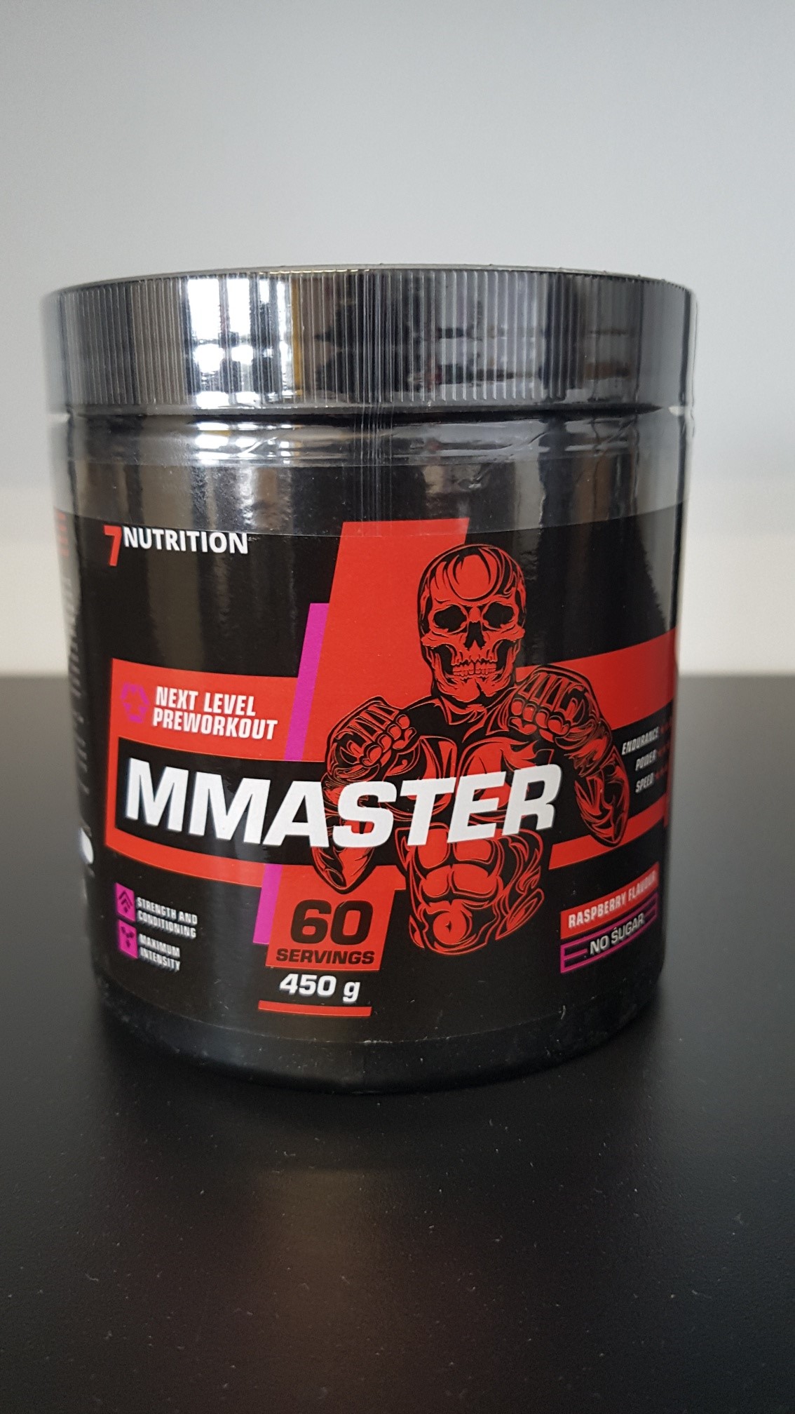 MMASTER Raspberry – preparat przedtreningowy – wycofany produkt