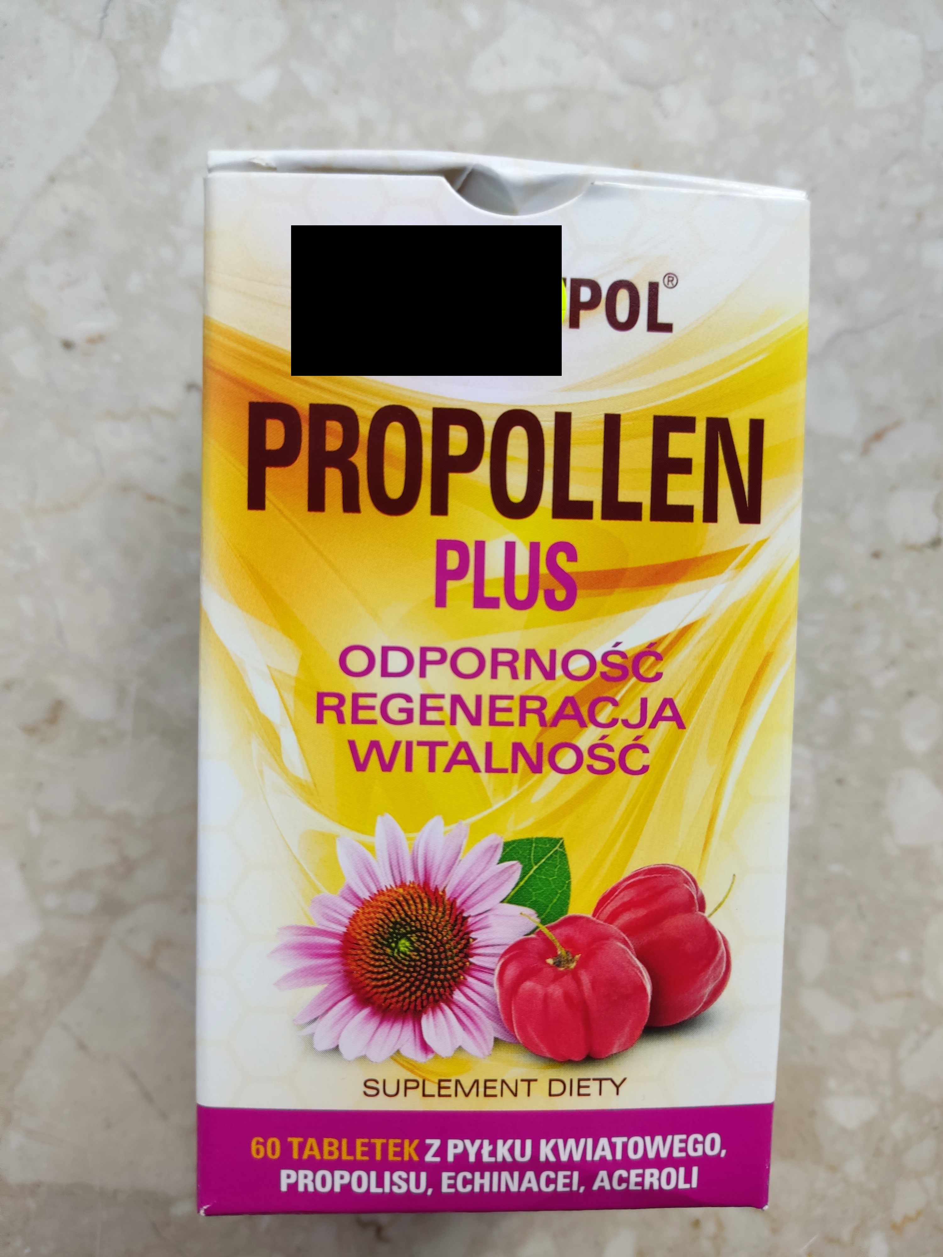 Propollen plus, 60 tabletek Suplement diety – wycofany produkt