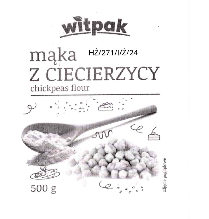 Witpak. Mąka z ciecierzycy, 500 g – wycofany produkt