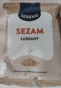 SERENO sezam łuskany, 200 g – Salmonella