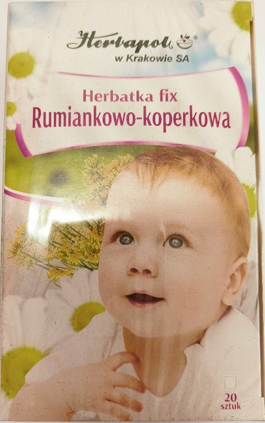 Herbatka fix Rumiankowo-koperkowa, 20 sztuk – wycofany produkt