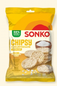 Chipsy kukurydziane solone – wycofany produkt