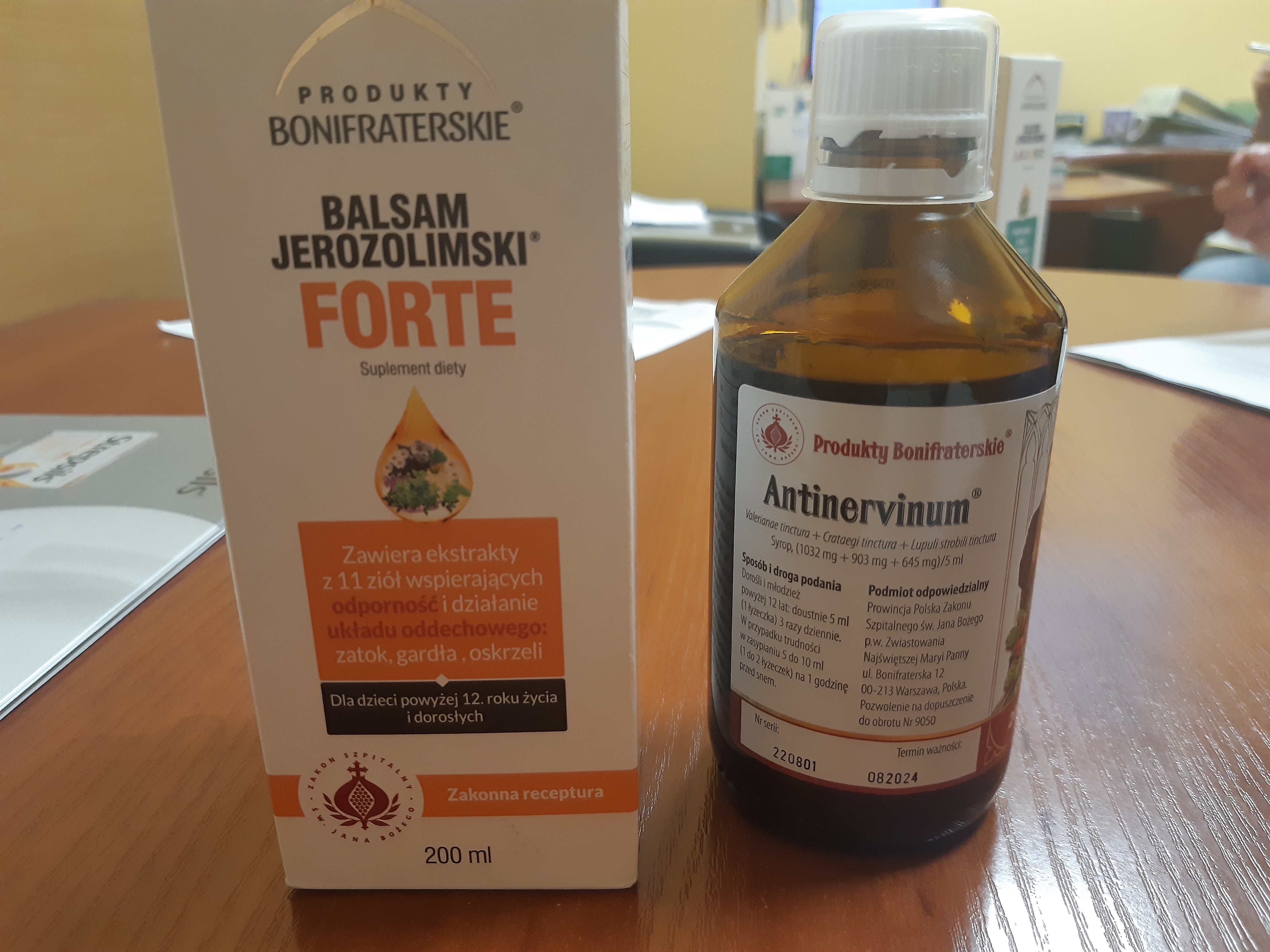 Balsam Jerozolimski FORTE suplement diety 200 ml – wycofany produkt