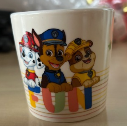 PLU 620733 Ceramiczny kubek 230 ml. lic. Psi Patrol KIDS – Pepco