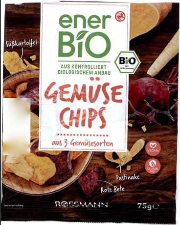 enerBio Chipsy warzywne 75 g – Rossmann