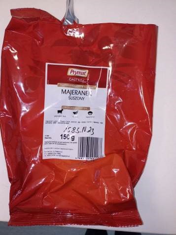 Majeranek suszony Prymat GastroLine – Salmonella