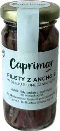 Filety z anchois w oleju słonecznikowym – Biedronka