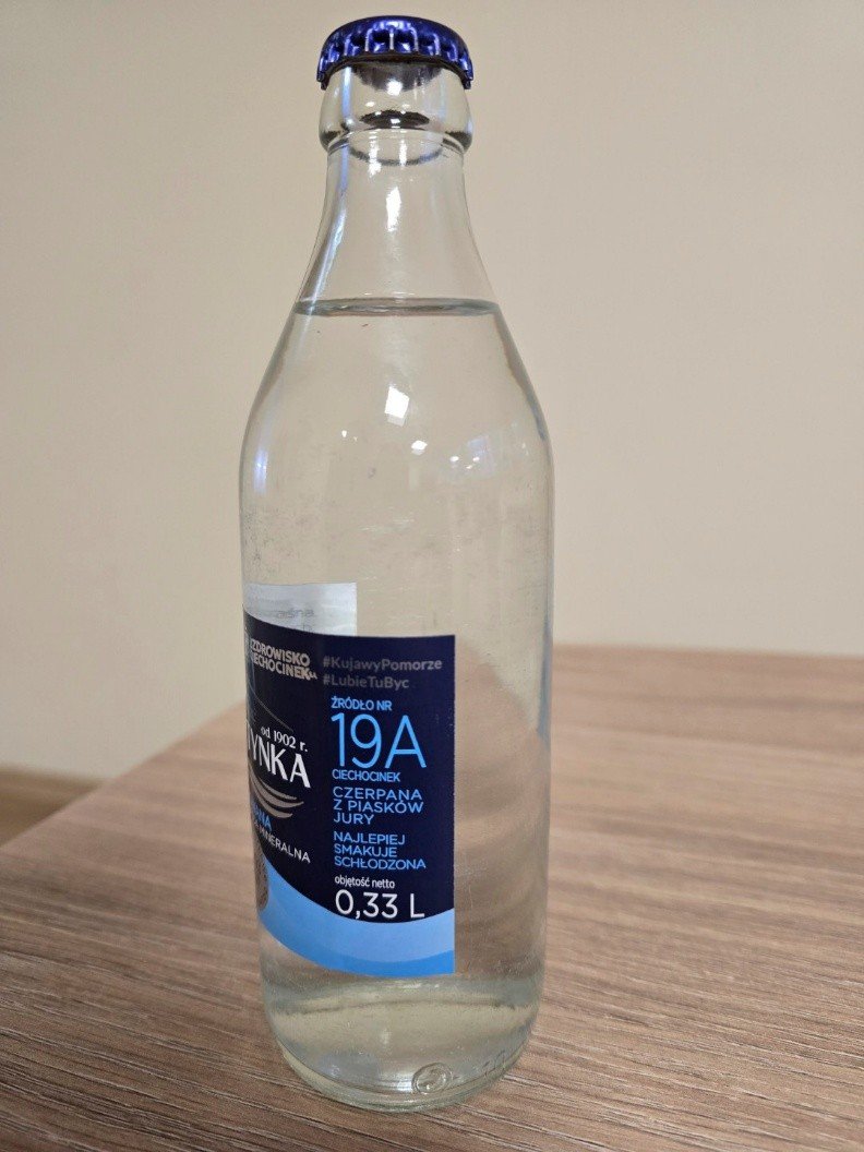 KRYSTYNKA natural sparkling mineral water, 330 ml