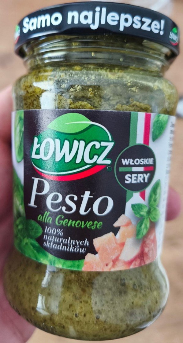 Pesto alla Genovese zielony sos bazyliowy Łowicz