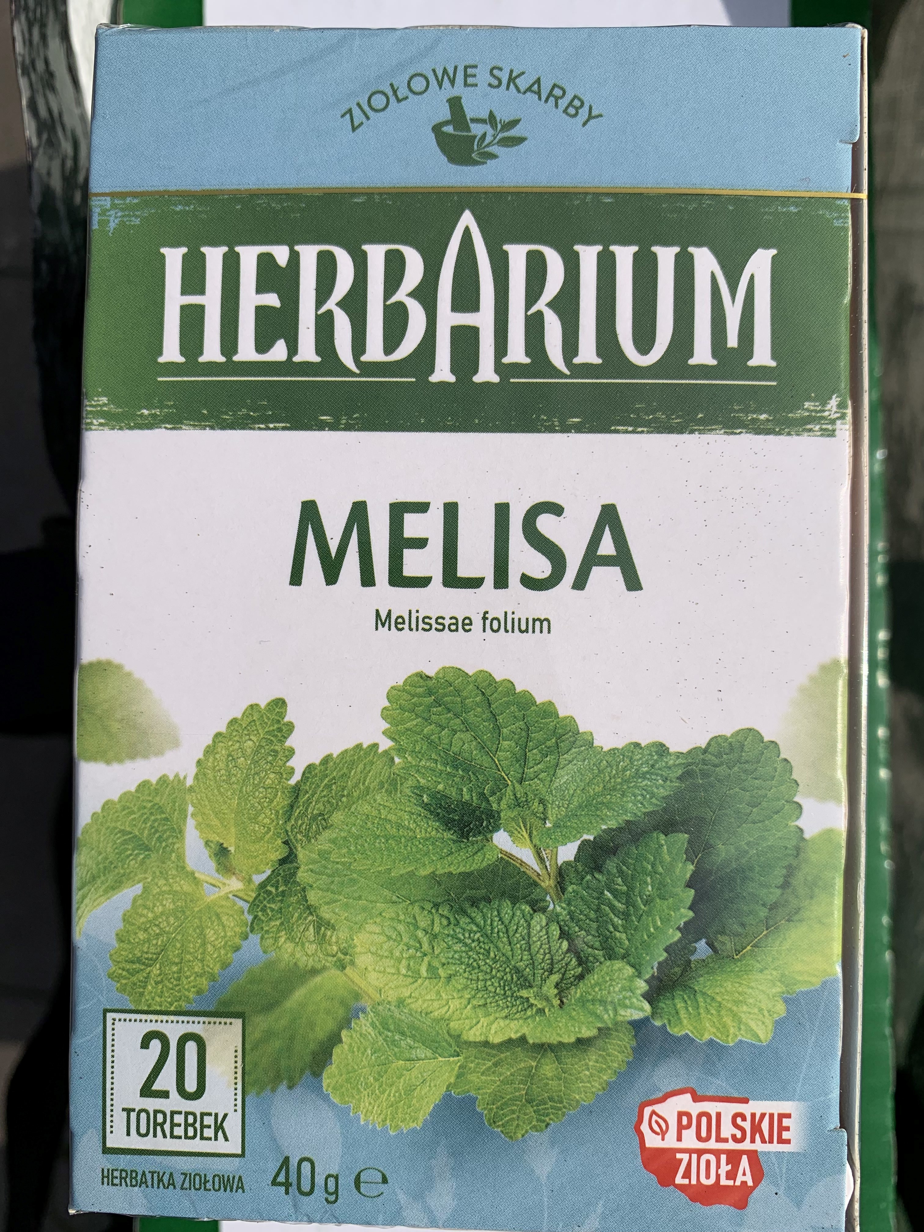 Melisa, Melissae folium, herbatka ziołowa w torebkach do zaparzania – Biedronka