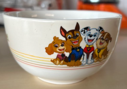 PLU 620736 Ceramiczny talerz 19cm lic. Psi Patrol KIDS – Pepco