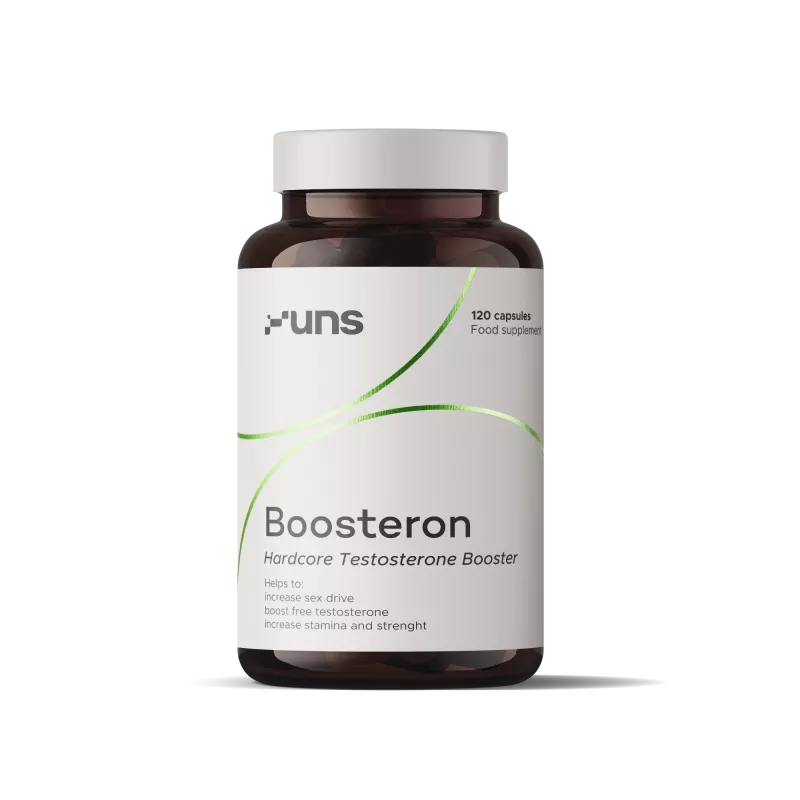 BOOSTERON HARDCORE TESTOSTERONE BOOSTER (120 kapsułek) – wycofany produkt