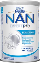 NAN Expertpro bezlaktozowy 400 g – wycofany produkt