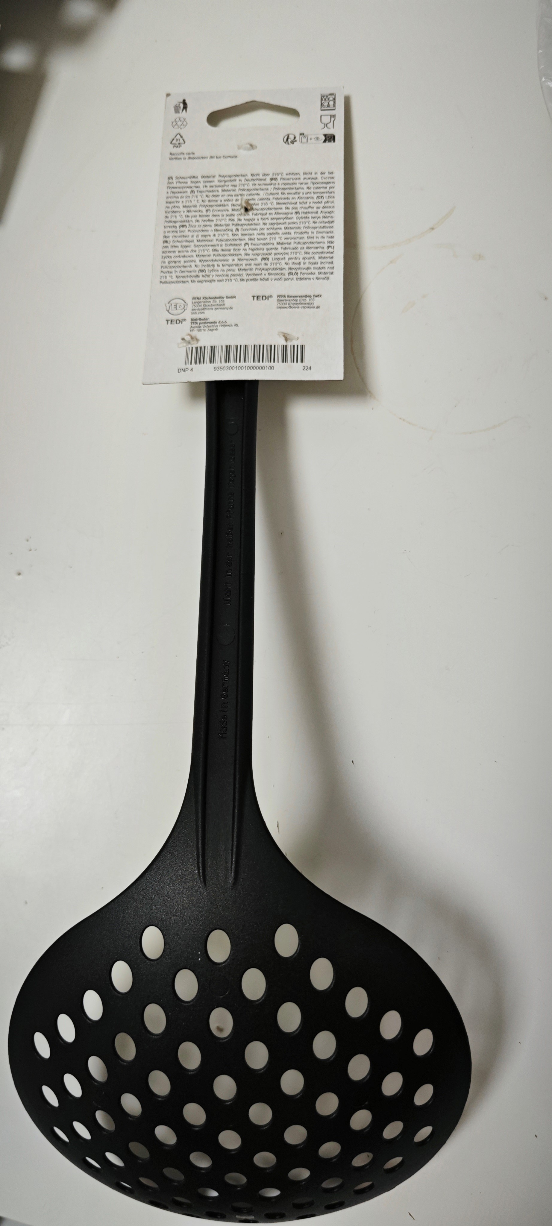 Łyżka cedzakowa – wycofany produkt