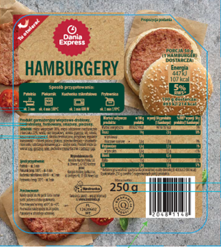 Hamburger wieprzowo-drobiowy, 250 g – Listeria