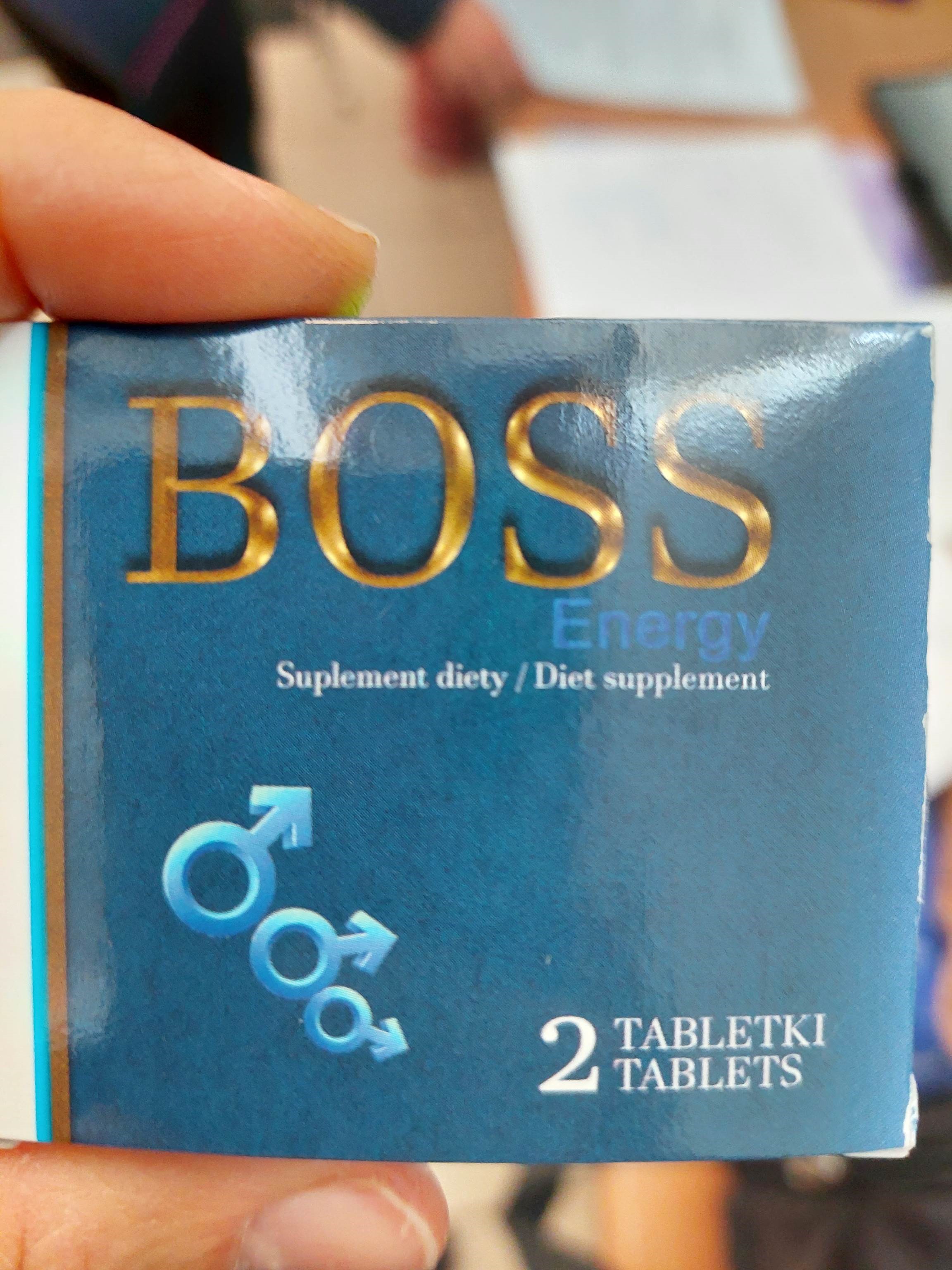 BOSS Energy, Suplement diety – wycofany produkt