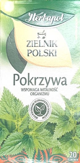 Komunikat: Pokrzywa. Herbatka ziołowa Zielnik Polski
