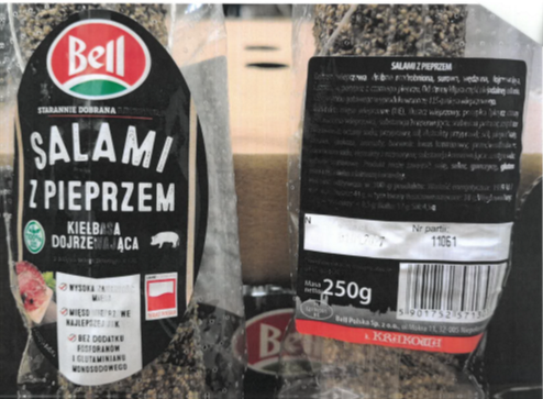 Salami z pieprzem 250 g