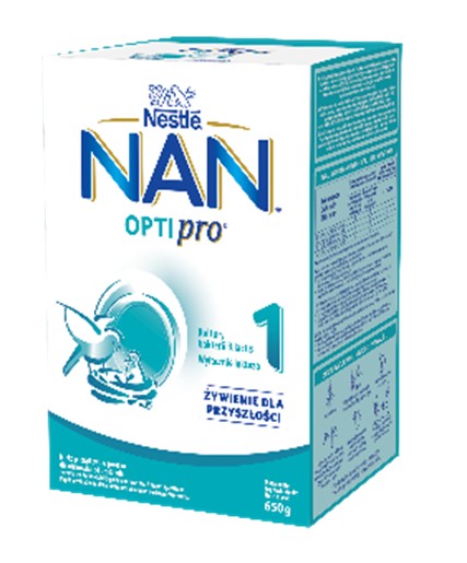 NAN Optipro 1; 650 g (2 x 325 g) – wycofany produkt