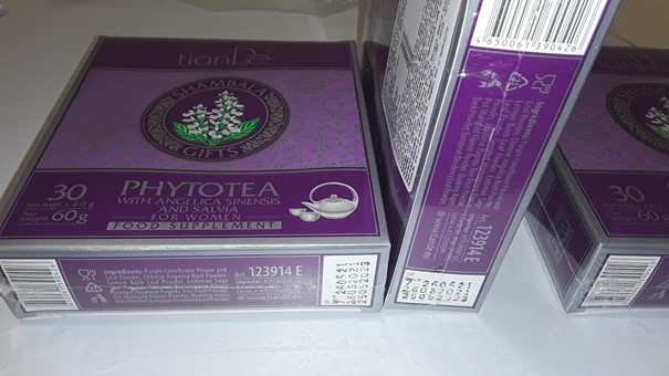 tianDe Phytotea z dzięgielem chińskim i szałwią, 60 g – Pestycydy