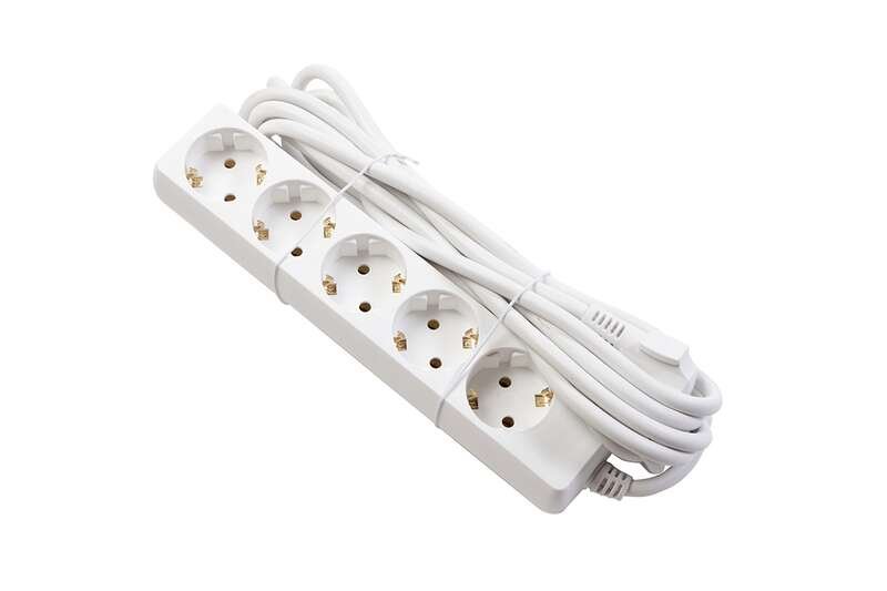 GTV extension lead 5 m (5 sockets)