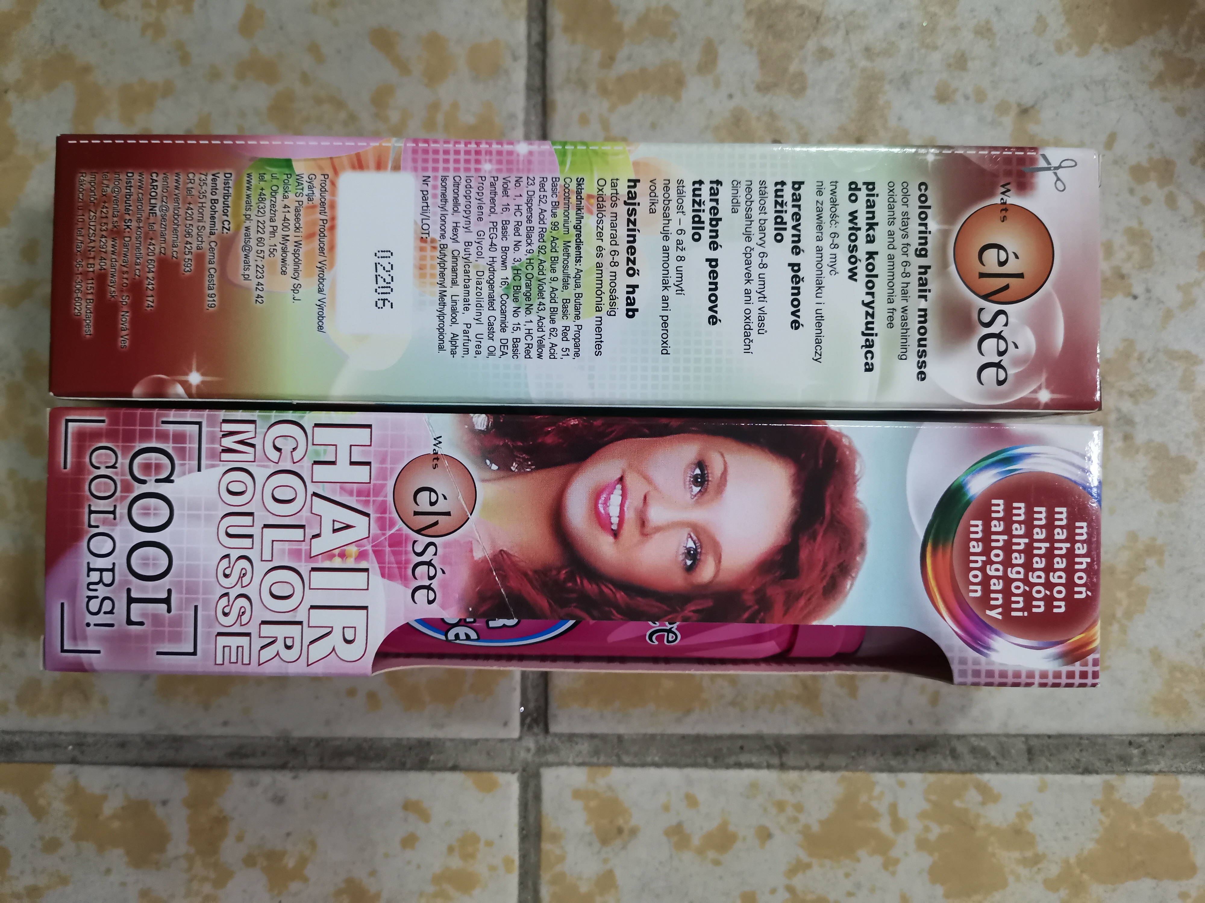 Mus do farbowania włosów 75 ml – wycofany produkt