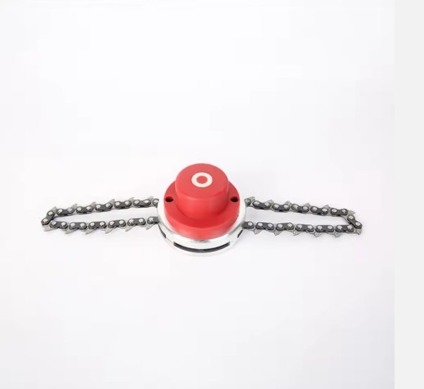 Mocowanie do noża do szczotek z łańcuchami