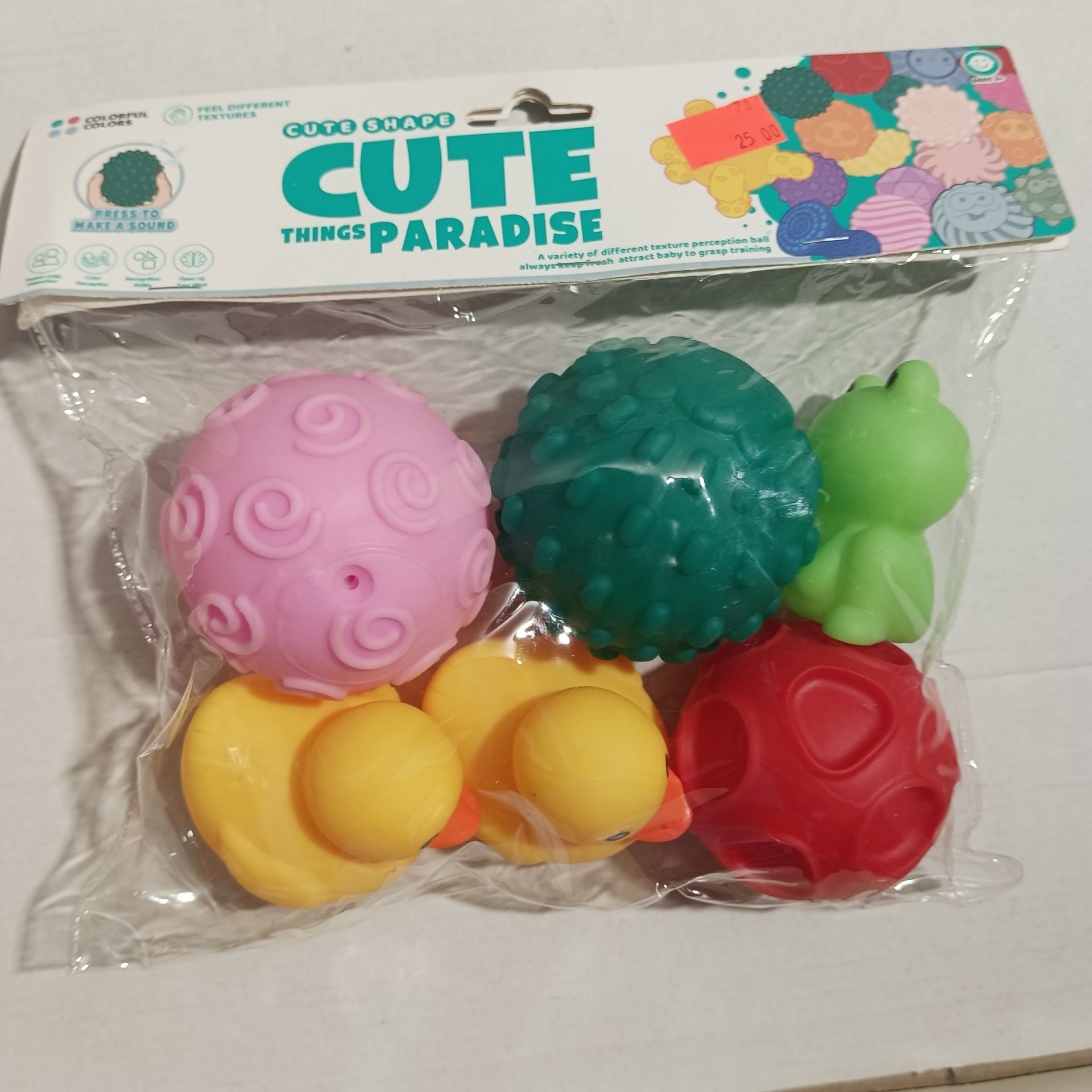 Zestaw piskliwych zabawek "BIGTOYS"