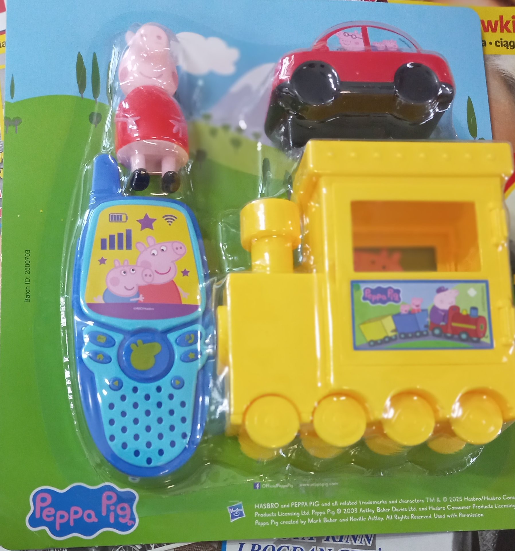 Zestaw zabawek plastikowych Peppa Pig
