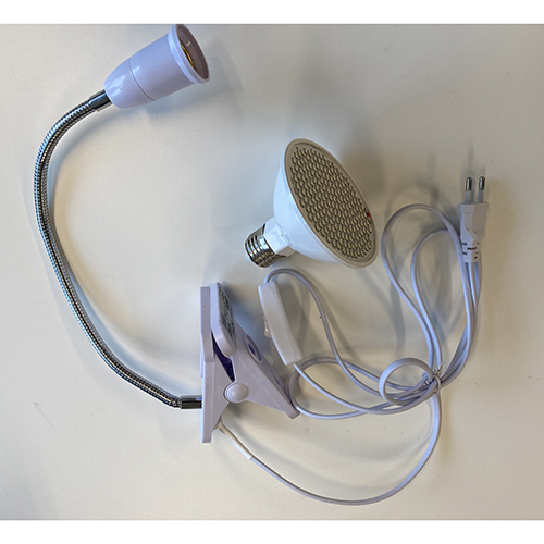 Lampa przenośna Gardlov z uchwytem zaciskowym – Metale ciężkie