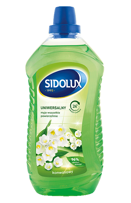 Detergent Sidolux o zapachu lilii z doliny