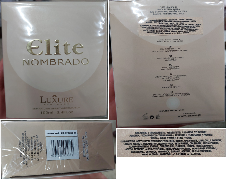 Luxure Parfumes eau de parfum 100 ml