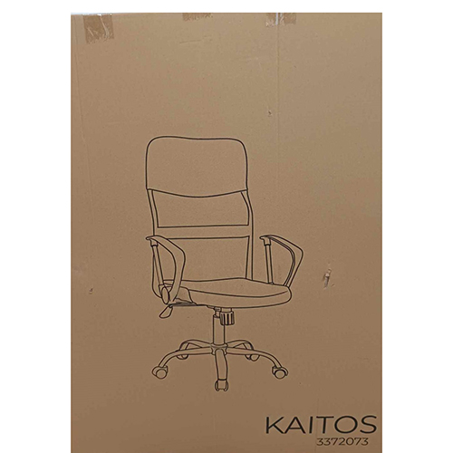 Krzesło biurowe czarne, regul. podłokietniki – wycofany produkt