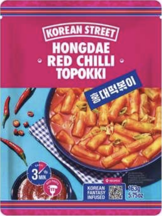 Danie Topokki z sosem słodko-ostrym 163 g