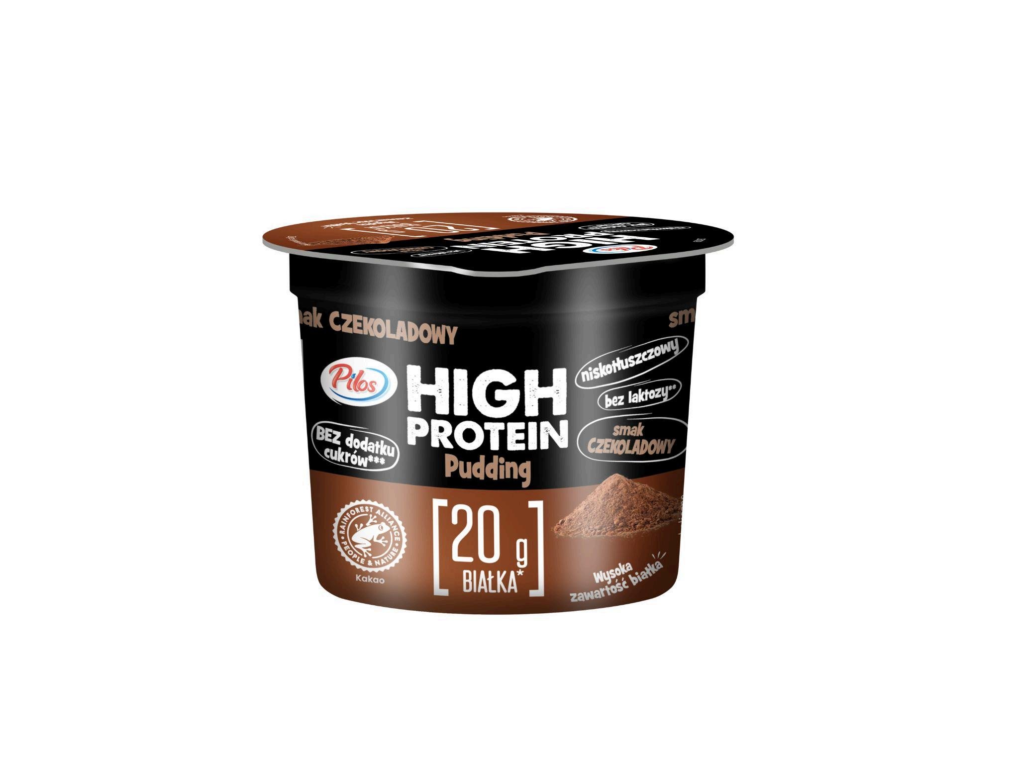 Komunikat: Pilos High Protein Pudding smak czekoladowy