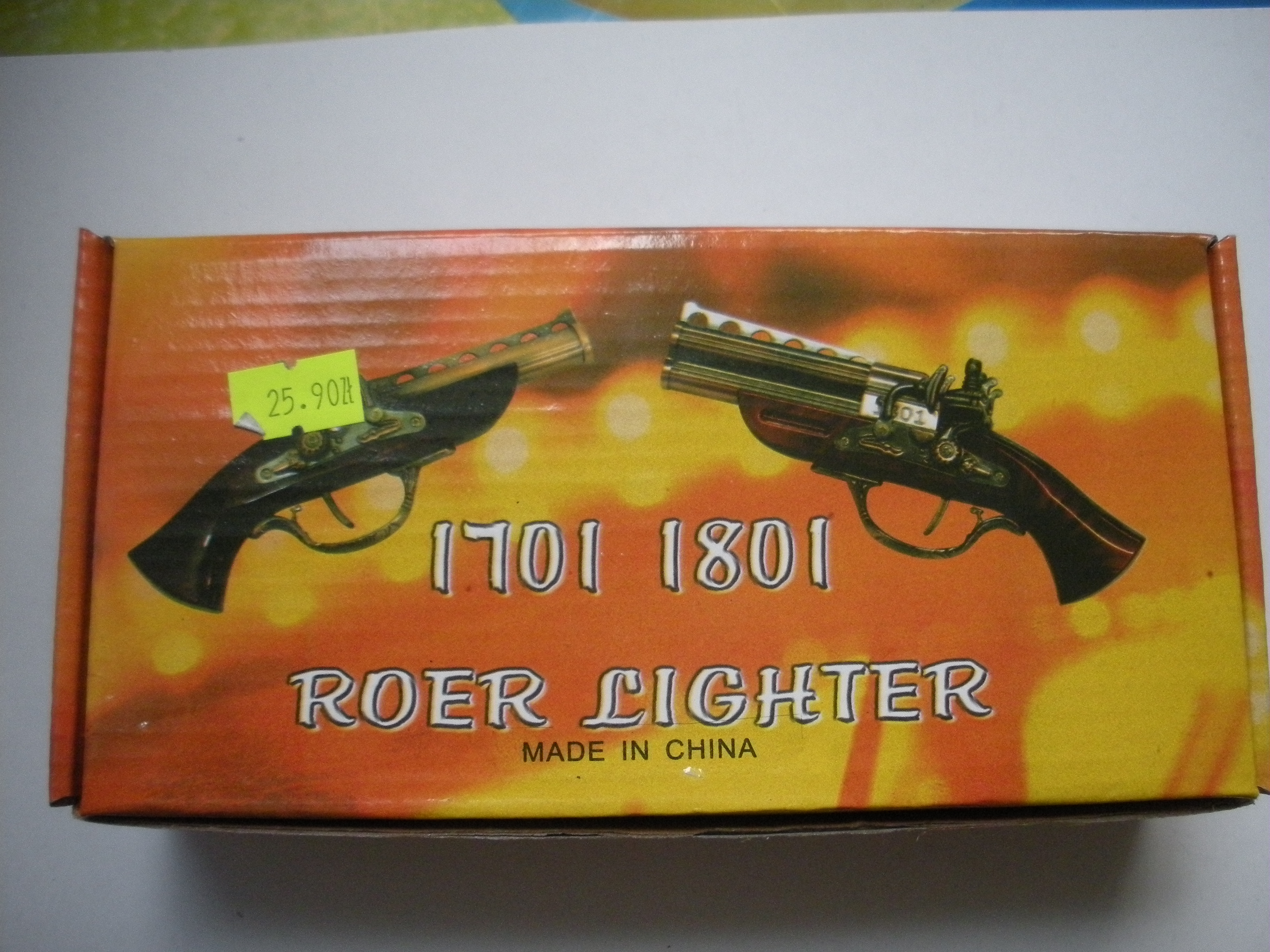 Zapalniczka "Roer Lighter 1701" – wycofany produkt