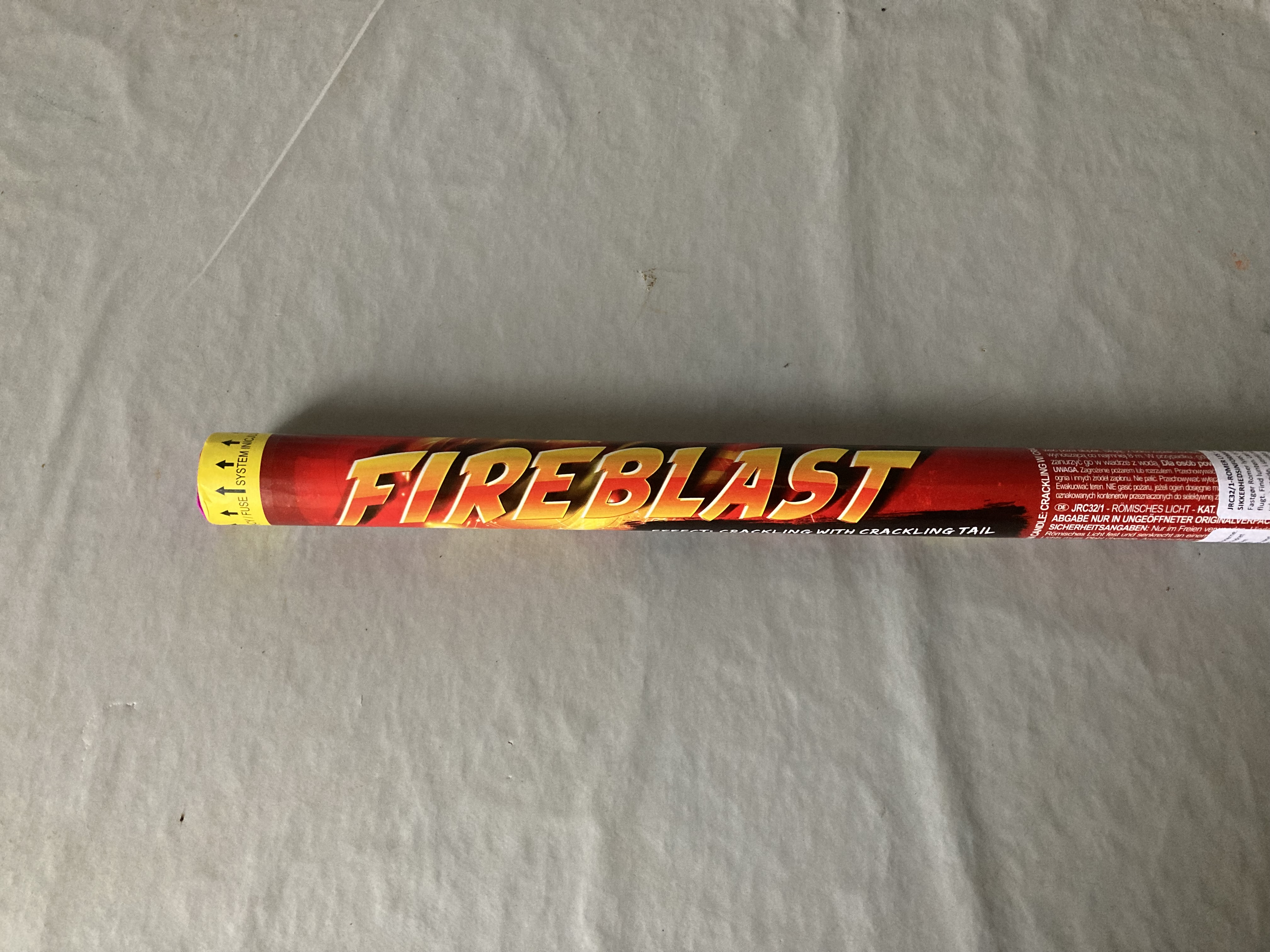 Rzymskie ognie JORGE FIREWORKS – wycofany produkt