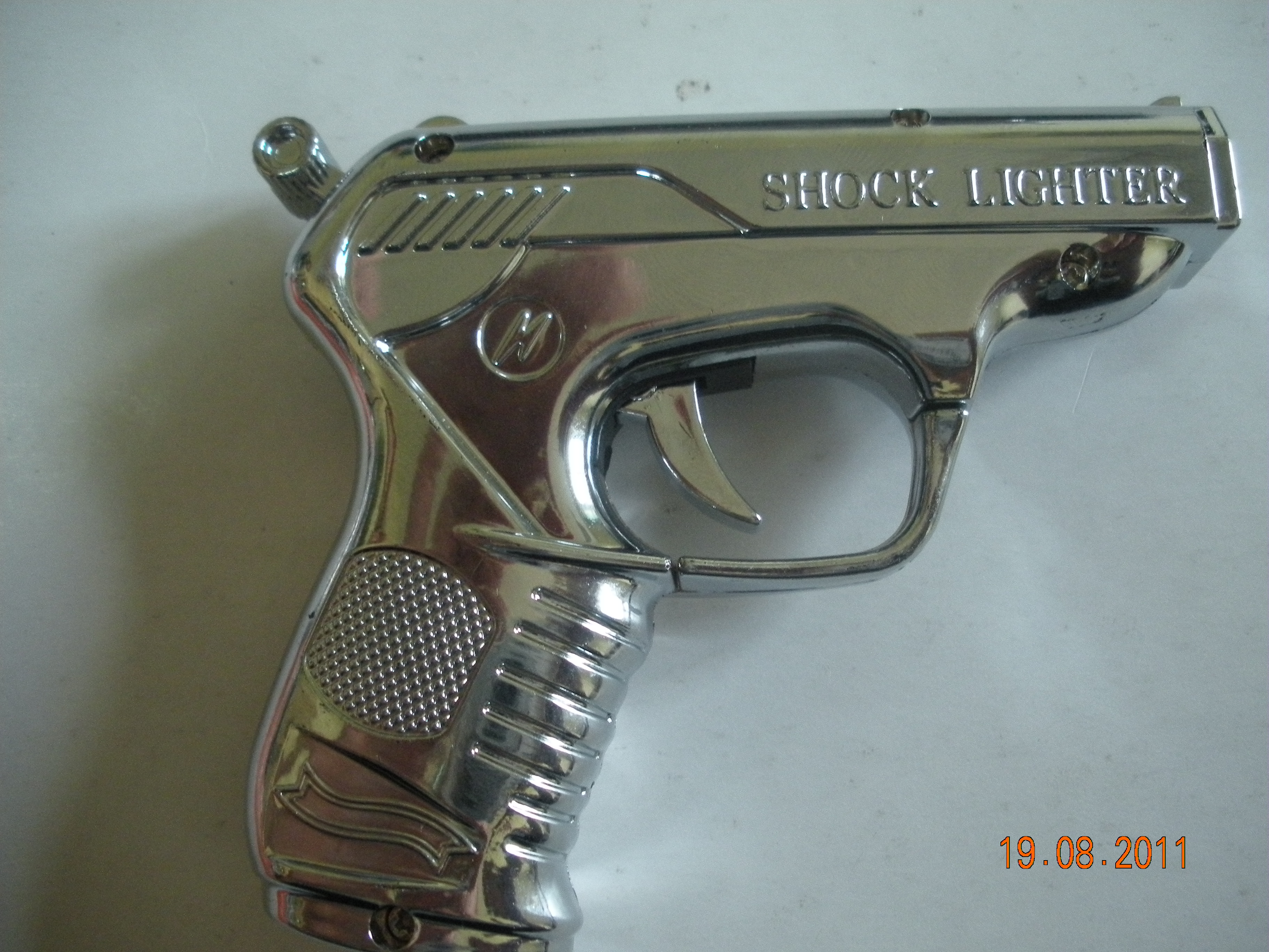 Zapalniczka żarowa w kształcie pistoletu "Pistol Shock" – wycofany produkt