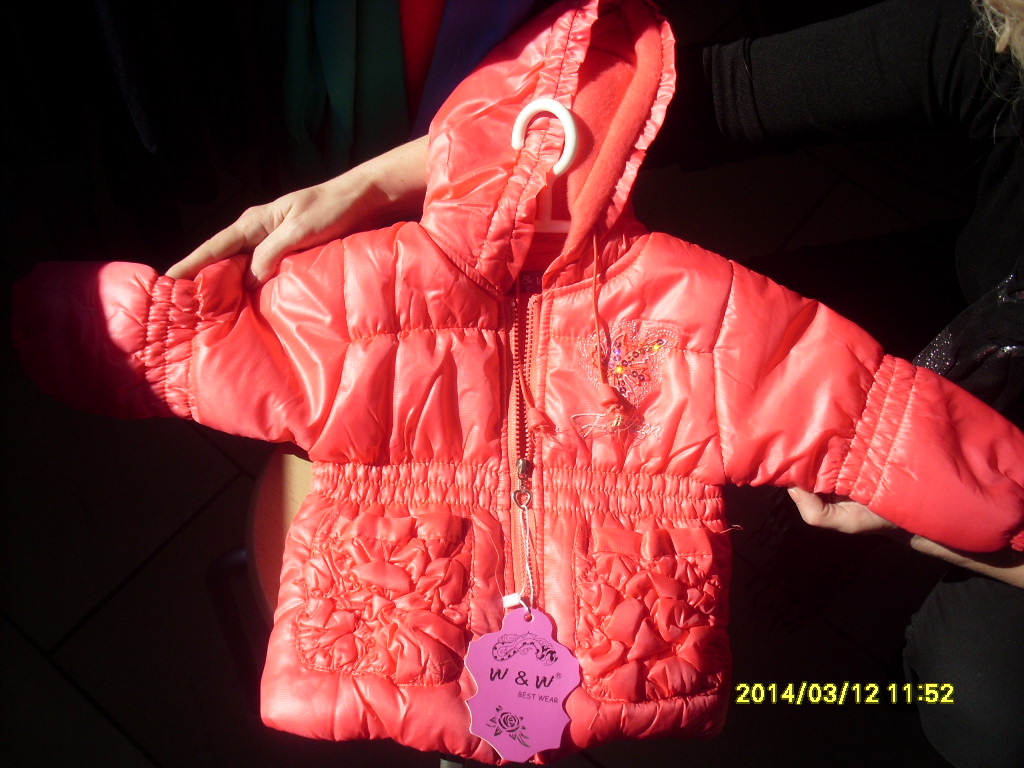 Kurtka dziewczęca W&W art. nr PP06 – wycofany produkt