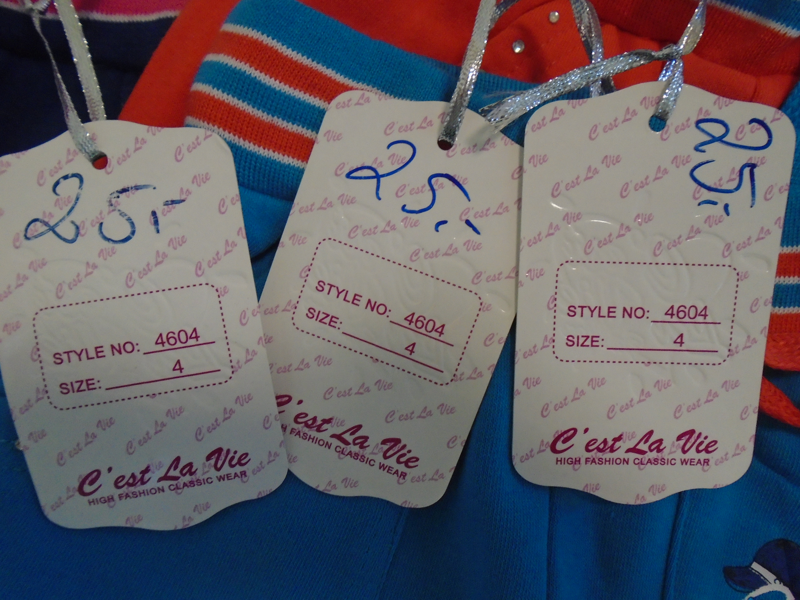 Spodnie dresowe dziecięce C'est La Vie Fashion, no: 4604 – wycofany produkt