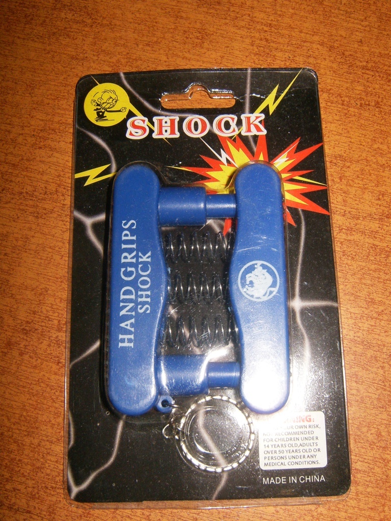 Produkt rażący prądem "Hand Grips Shock" – wycofany produkt
